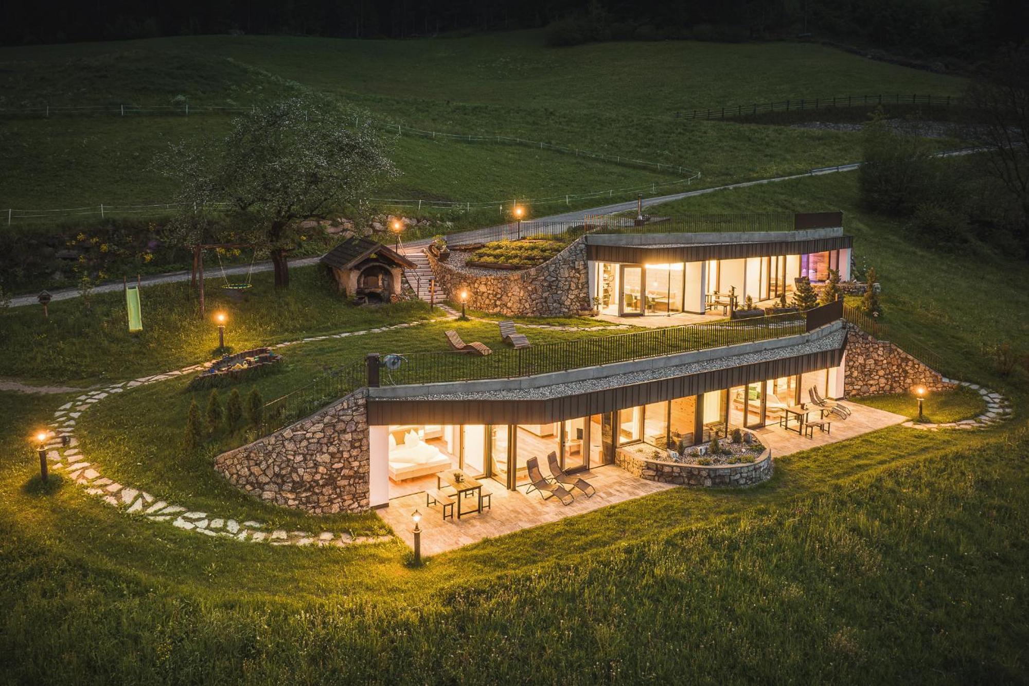 Innermoser Bauernhof - Chalets Molini di Tures Ngoại thất bức ảnh