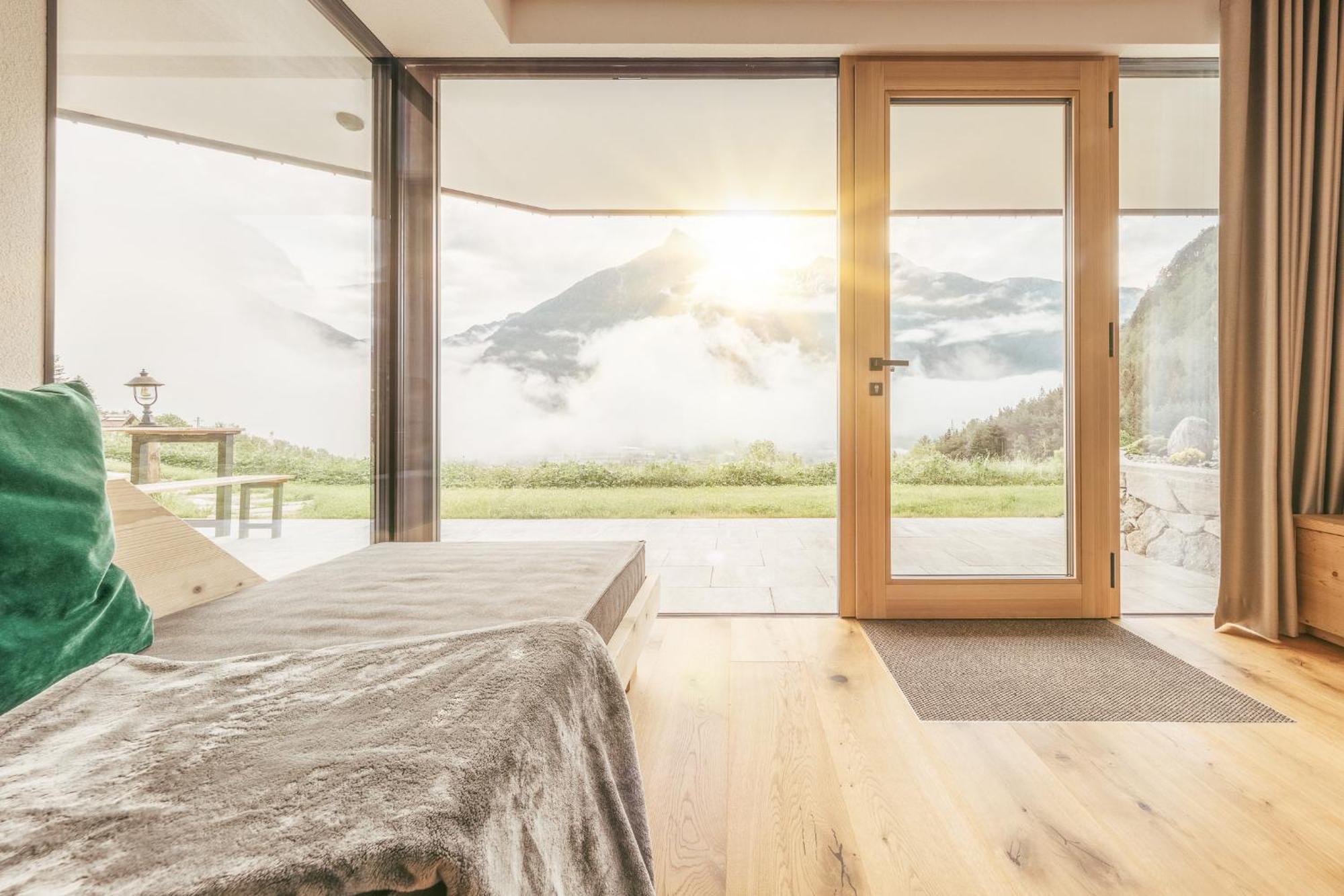 Innermoser Bauernhof - Chalets Molini di Tures Ngoại thất bức ảnh