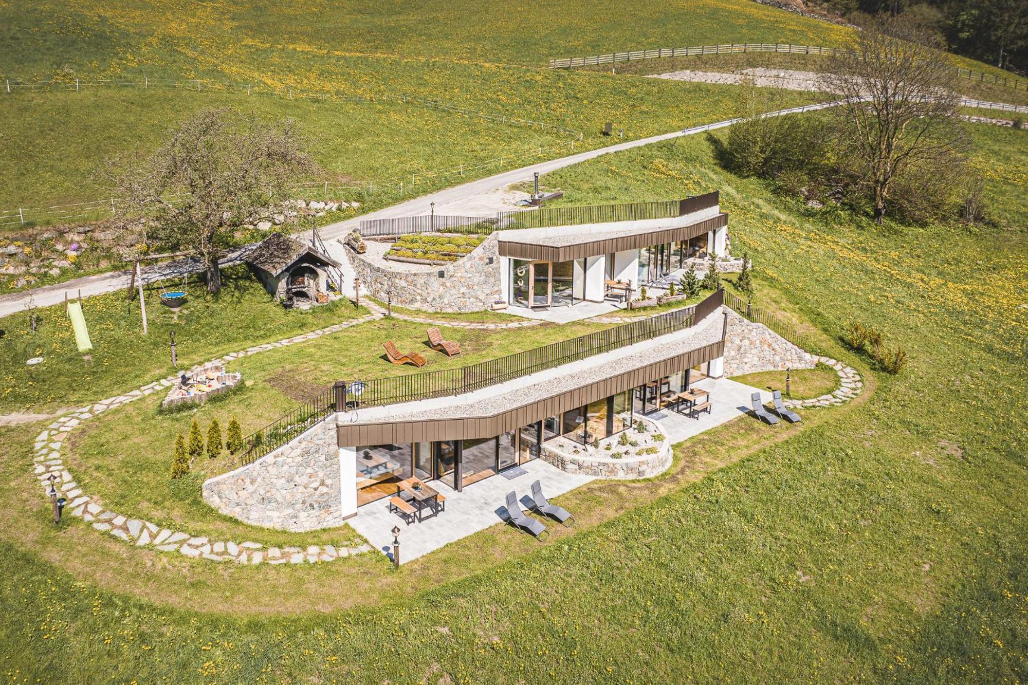 Innermoser Bauernhof - Chalets Molini di Tures Ngoại thất bức ảnh